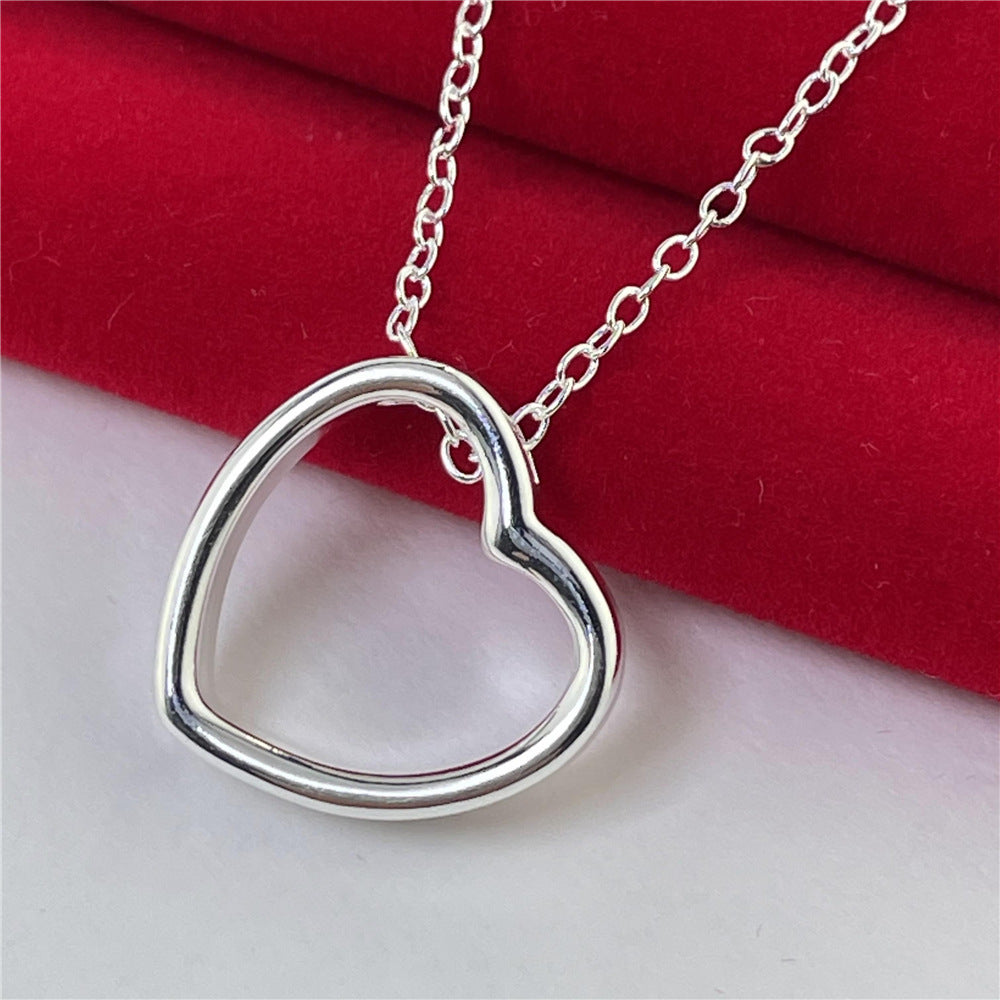 Hollow Heart Necklace