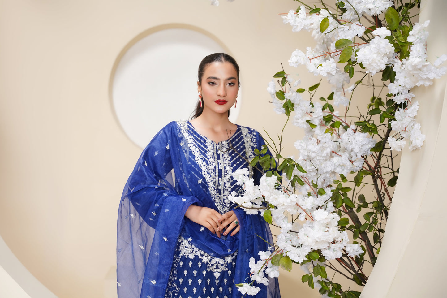 Tehwar - Luxury Organza Outfit - Festive Collection - Ready to Wear - V7 - D4 - Eid25 - 7