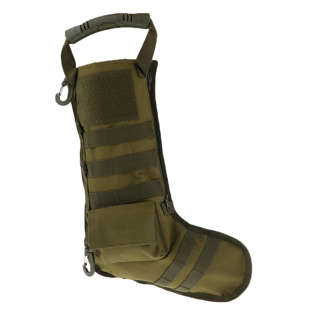 Christmas stocking bag military storage bag