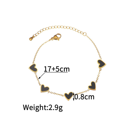 Dripping Heart Love Bracelet