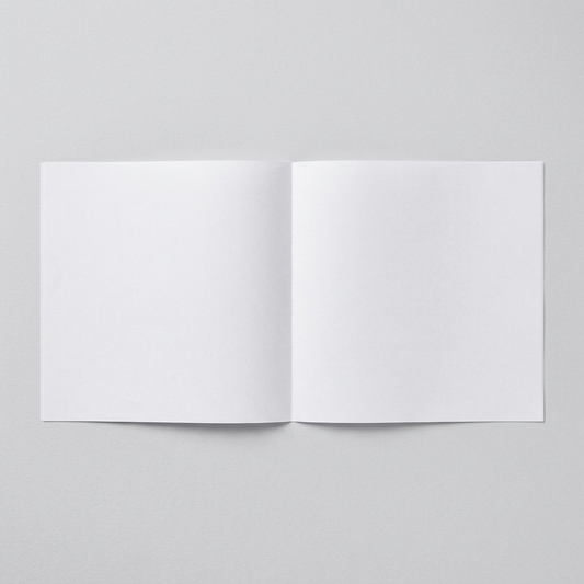 50 x 6"x6" Greeting Card Blank Inserts For Wedding Invites, Card Making. White 100gsm