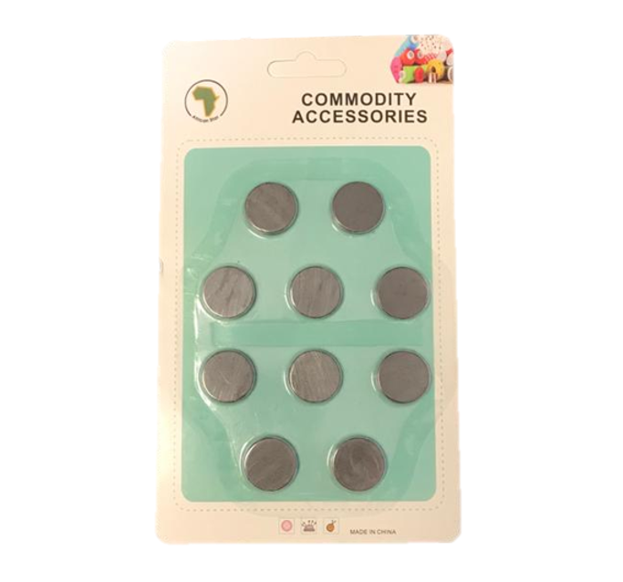 10 Pack Strong 2cm Round Magnets for DIY Crafts Organization