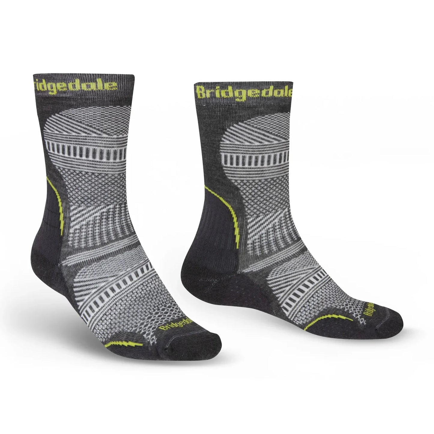 Bridgedale Men's UL T2 Coolmax Performance Boot Sock - Graphite
