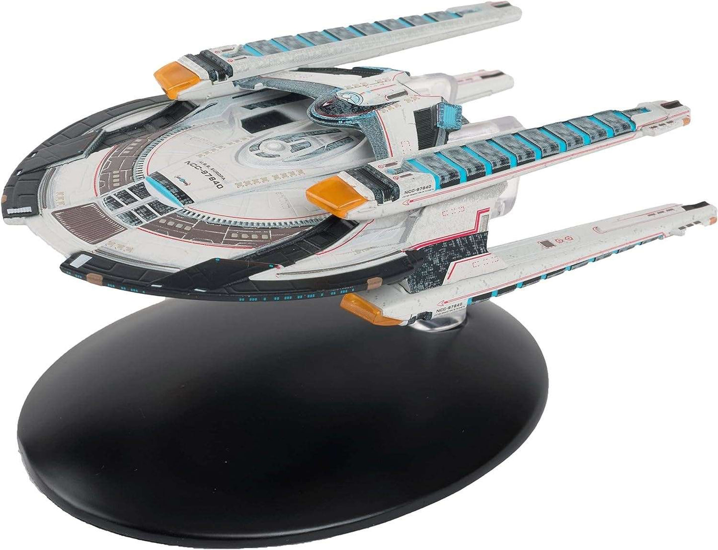 #09 U.S.S. Europa NCC-97640 Europa-Class Battle Cruiser Diecast Model Ship STO (Star Trek / Eaglemoss)
