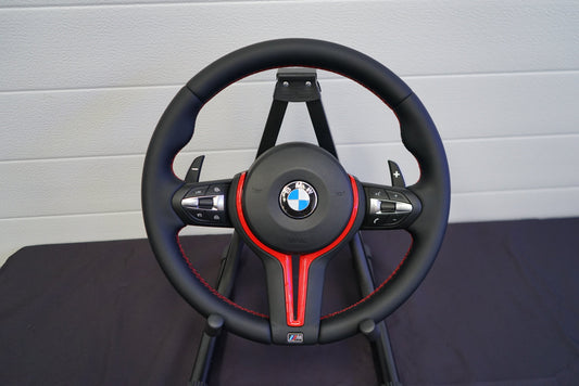 BMW 1, 2, 3, 4, 5 Series Custom Steering Wheel (IN STOCK - SWBMWF9)