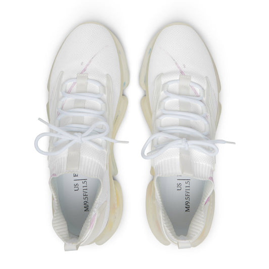 Watercolour Pink Splash - Mens Street Sneakers