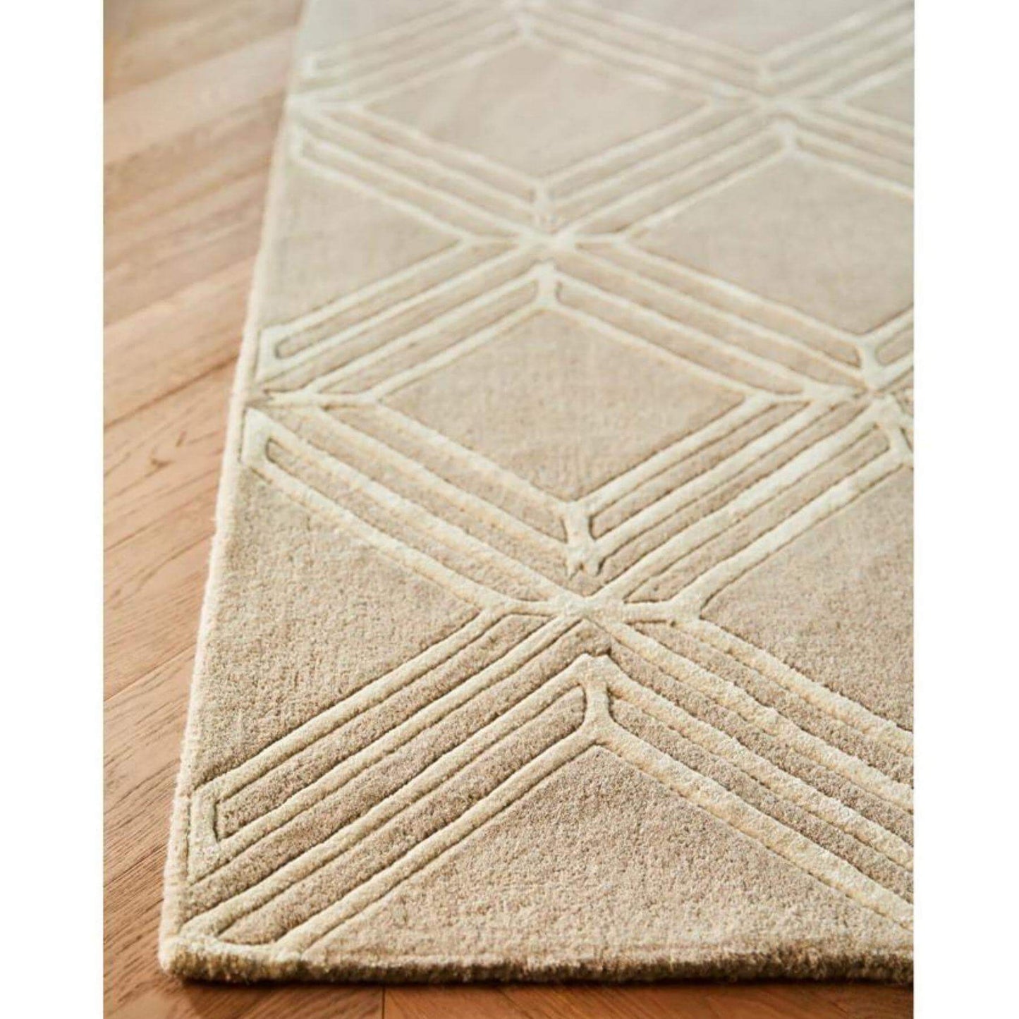 Vienna Mink Geometric Rug