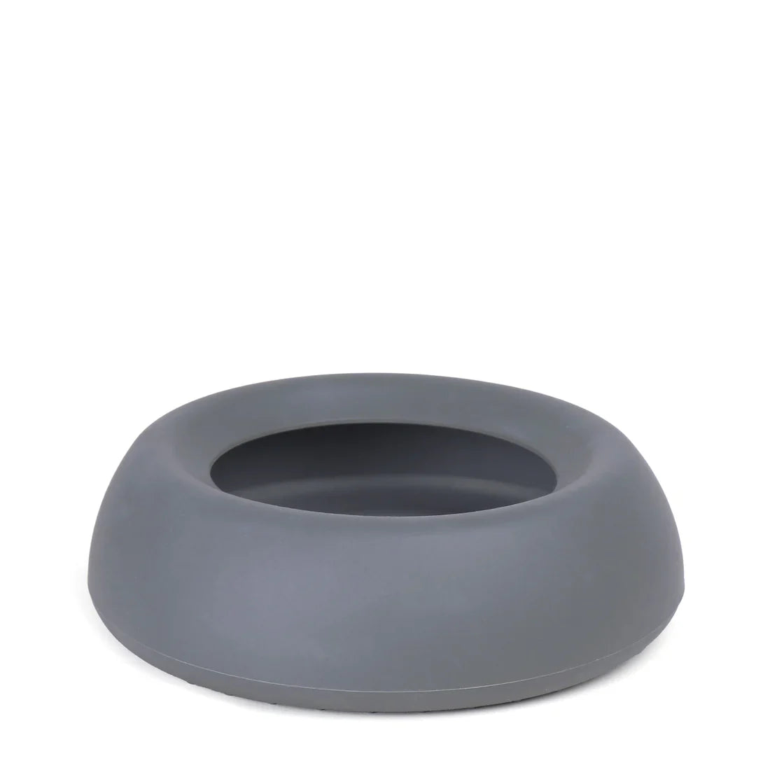 Mountain Paws Splashproof Dog Bowl - Grey