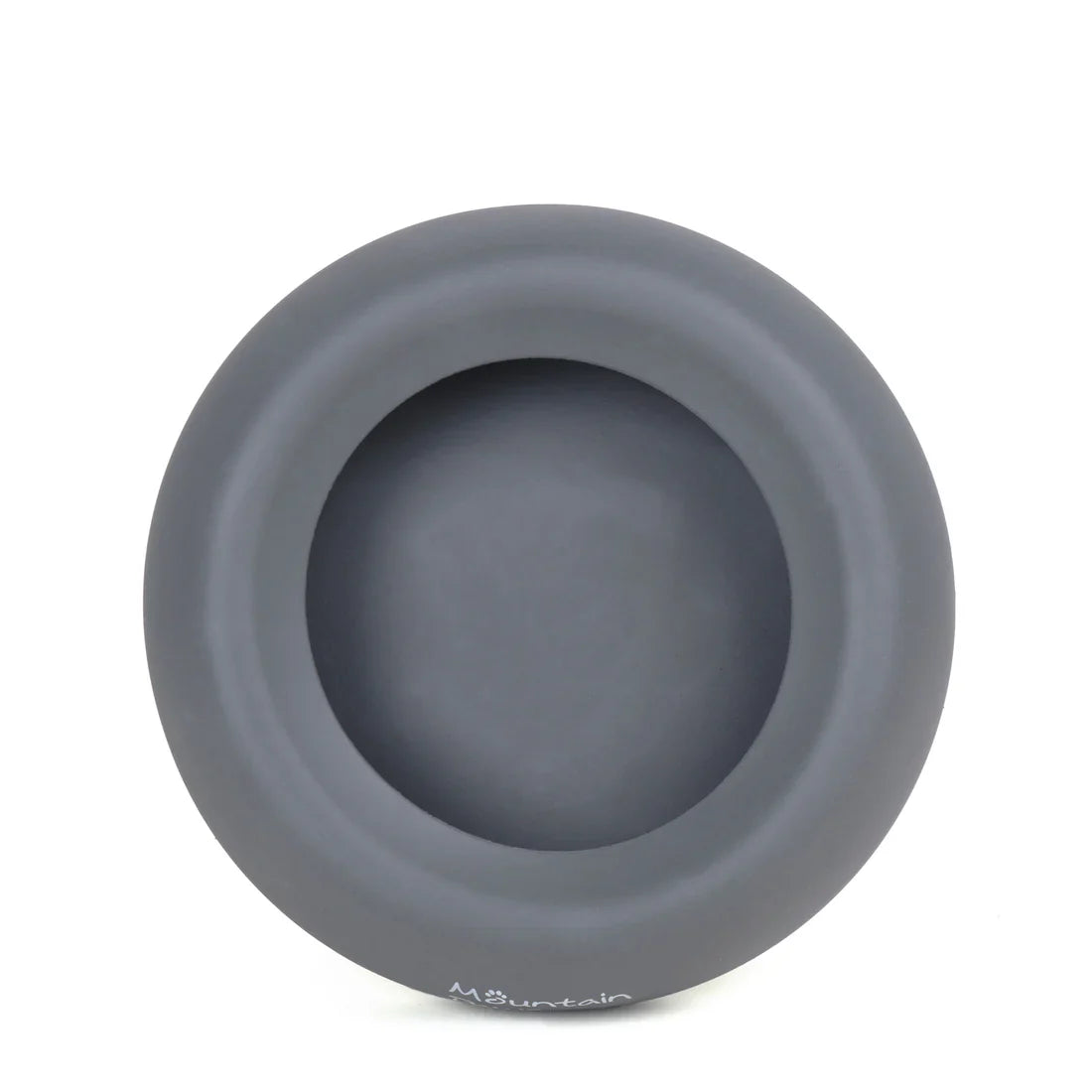 Mountain Paws Splashproof Dog Bowl - Grey