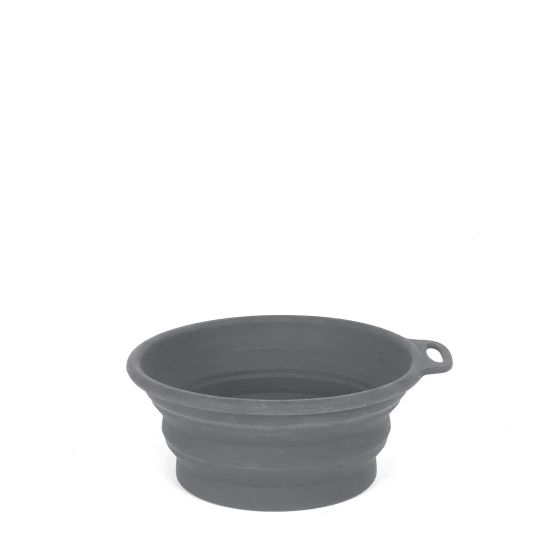 Mountain Paws Silicone Collapsible Dog Bowl - Grey
