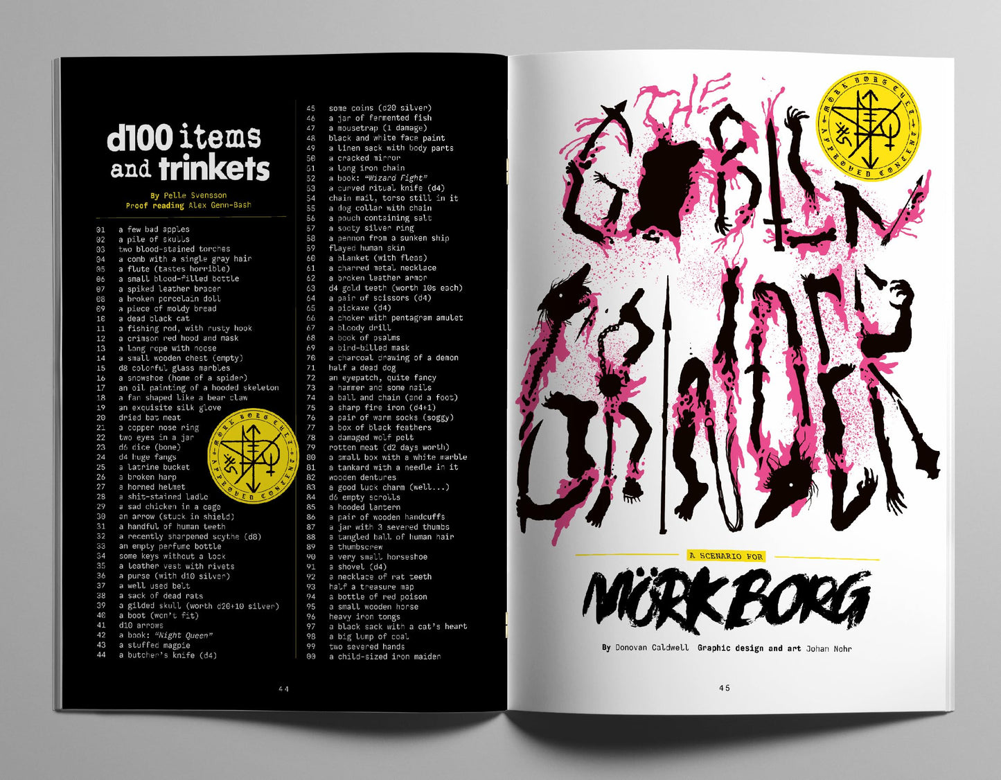 MORK BORG: Cult: Feretory