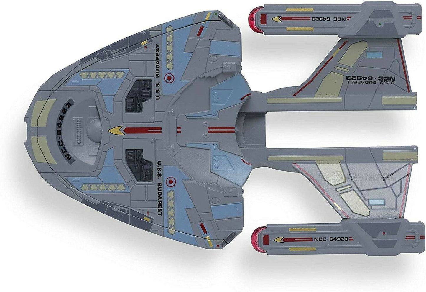 #61 Norway-class (U.S.S. Budapest NCC-64923) Starship Die-Cast Model (Eaglemoss / Star Trek)