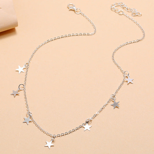 Five-Pointed Star Pendant Necklace