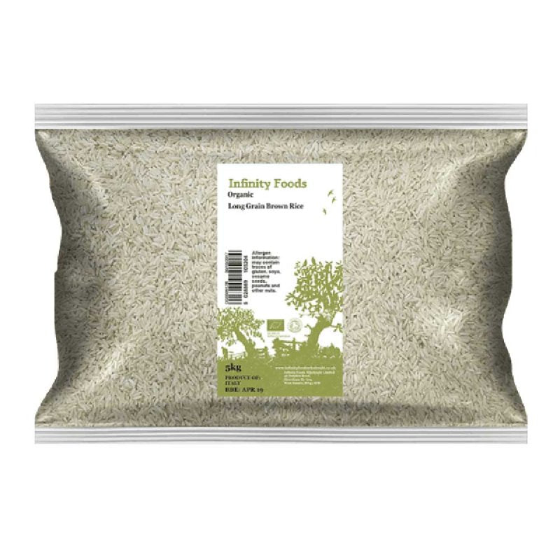 Infinity Foods Bulk Organic Brown Rice (Long grain)