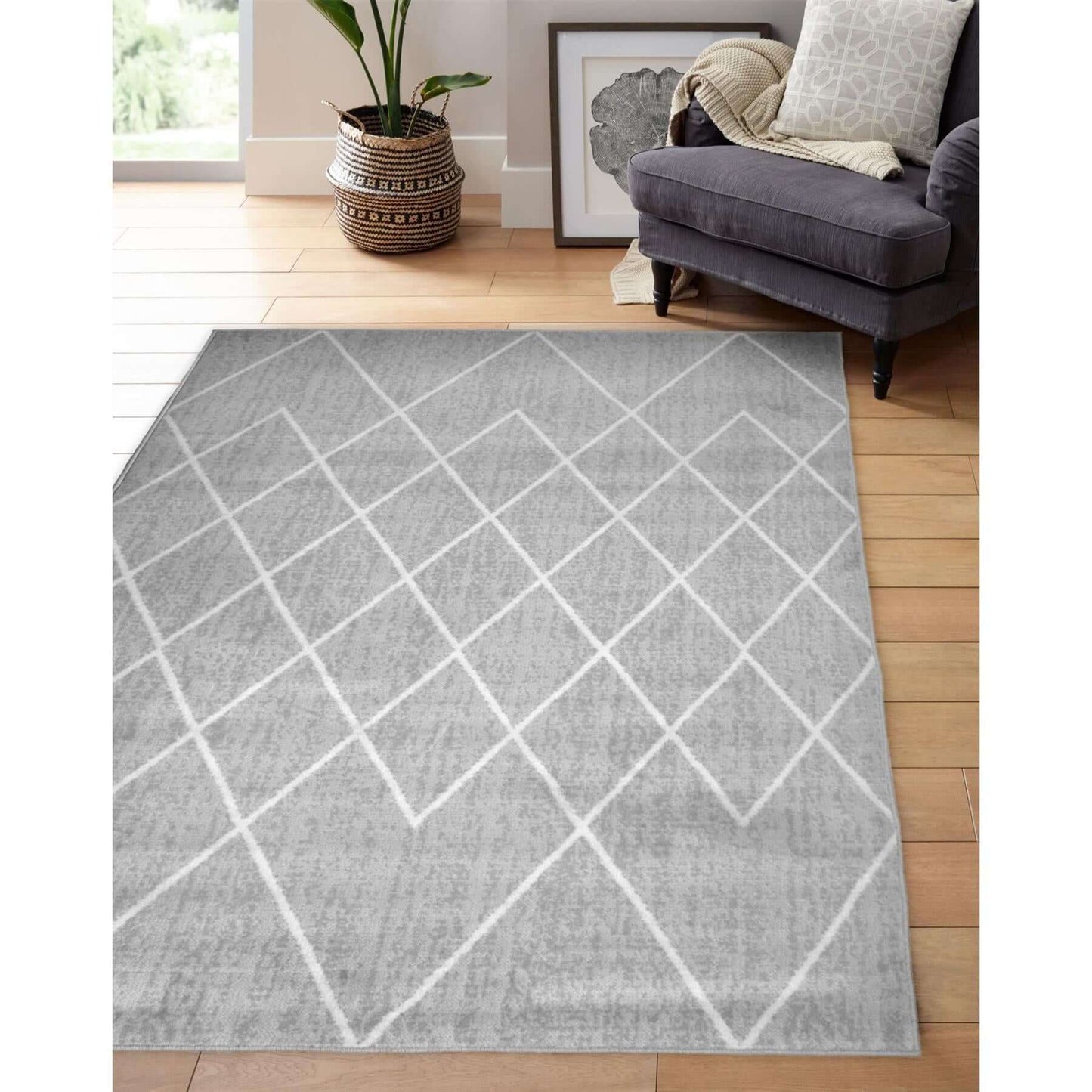 Maestro Berber Grey Rug | 3649 WS55