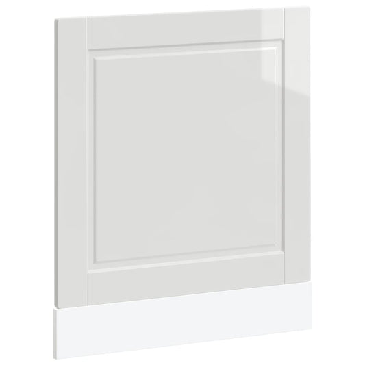 Dishwasher Panel Porto High Gloss White 60x1.5x67 cm Engineered Wood