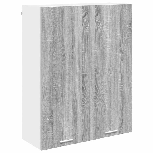 Hanging cabinet with Shelf Riga Grey Sonoma 80 x 31 x 100 cm