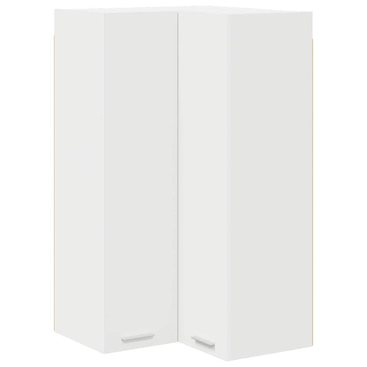 Hanging cabinet Riga White 57 x 57 x 100 cm Engineered Wood