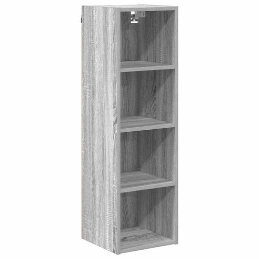 Hanging cabinet with Shelf Riga Grey Sonoma 30 x 29.5 x 100 cm