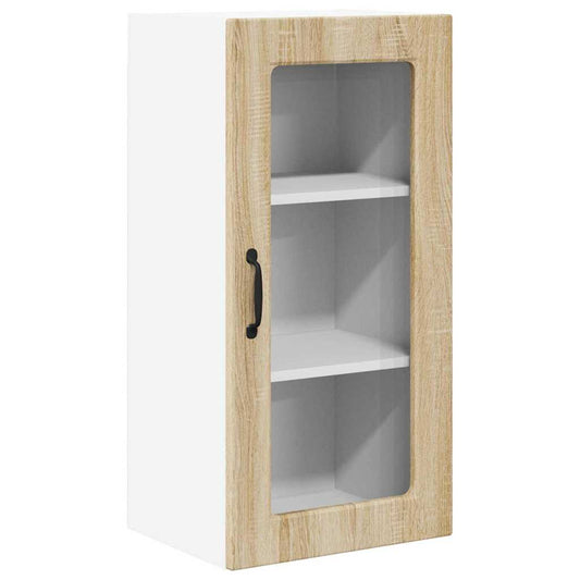 Kitchen Wall Cabinet Sonoma Oak 40 x 31 x 80 cm Engineered Wood