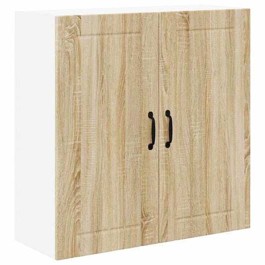 Kitchen Wall Cabinet Sonoma Oak 80 x 31 x 80 cm Engineered Wood