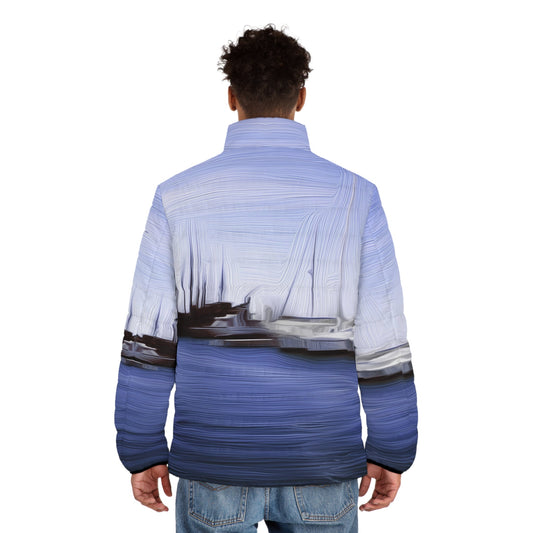 The Sleeping Yachts (at Afternoon) - Mens Puffer Jacket