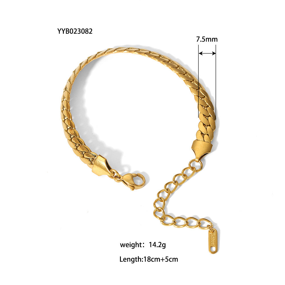 Gold Simple Bracelets