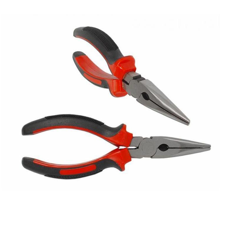 6Inch Long Nose Pliers with Satin Finish Ideal Tool for Electricians DIY Enthusiasts