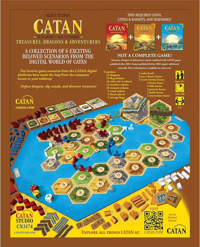 CATAN: Treasure, Dragons & Adventurers