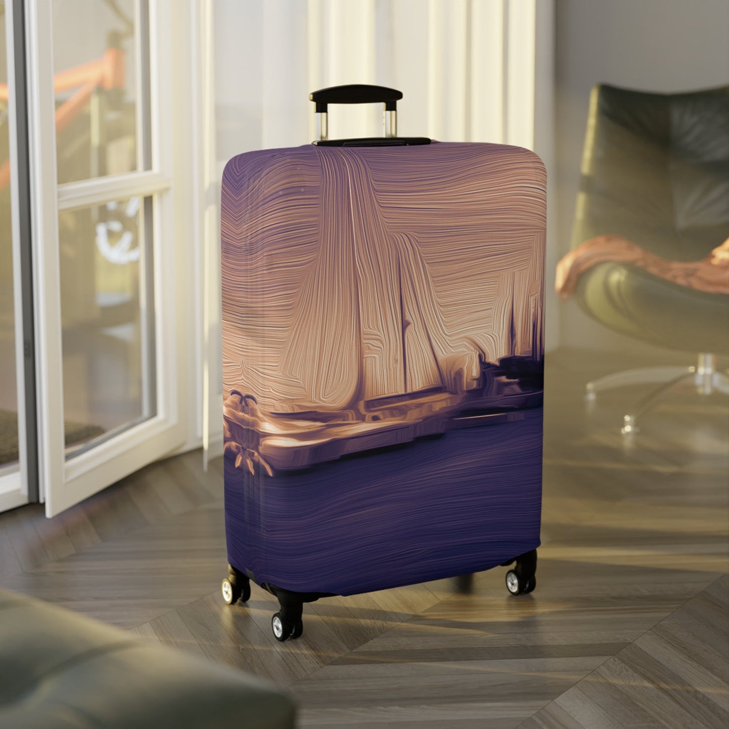 The Sleeping Yachts (at Sunset) – Protective Suitcase Cover