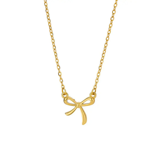 Elegant Women’s Bow Necklace