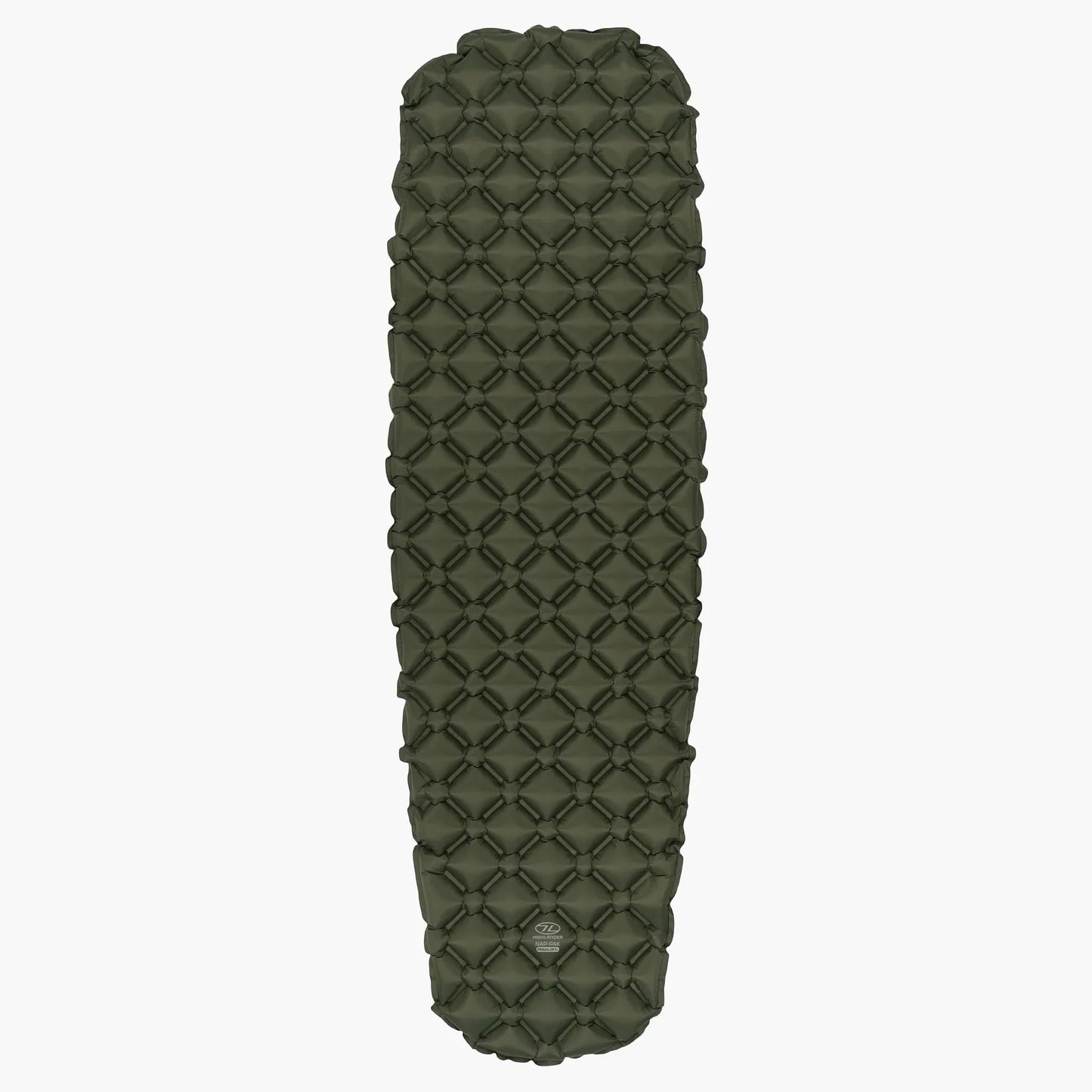 Highlander NAP-PAK Inflatable Camping Sleeping mat - Green