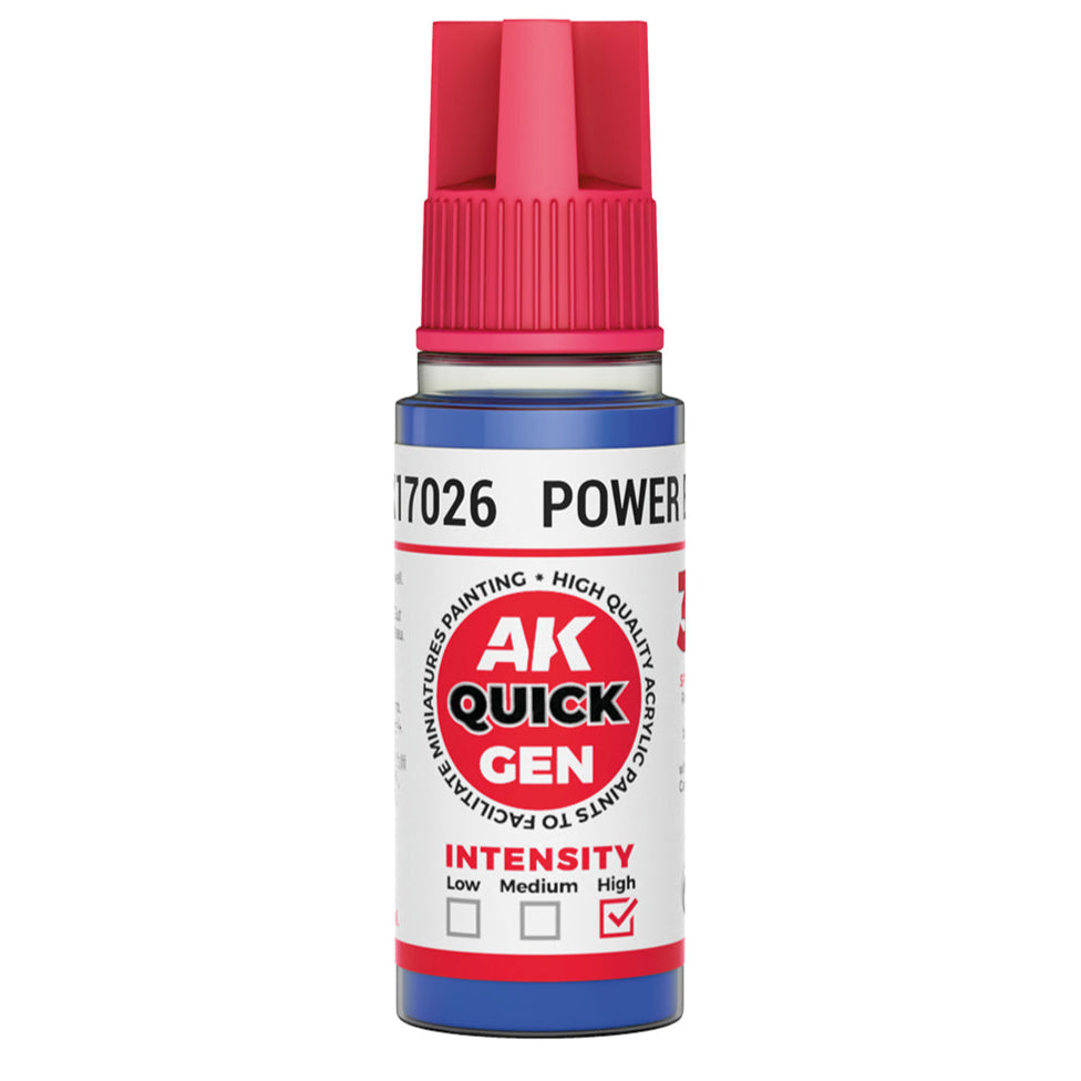 AK Interactive Quick Gen - Power Blue 18ml AK17026