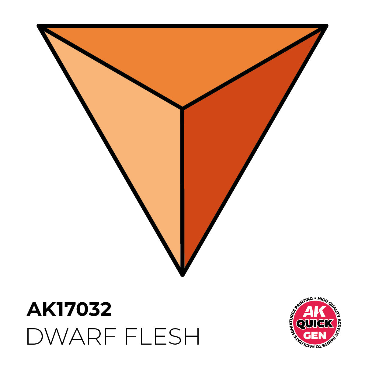 AK Interactive Quick Gen - Dwarf Flesh 18ml AK17032