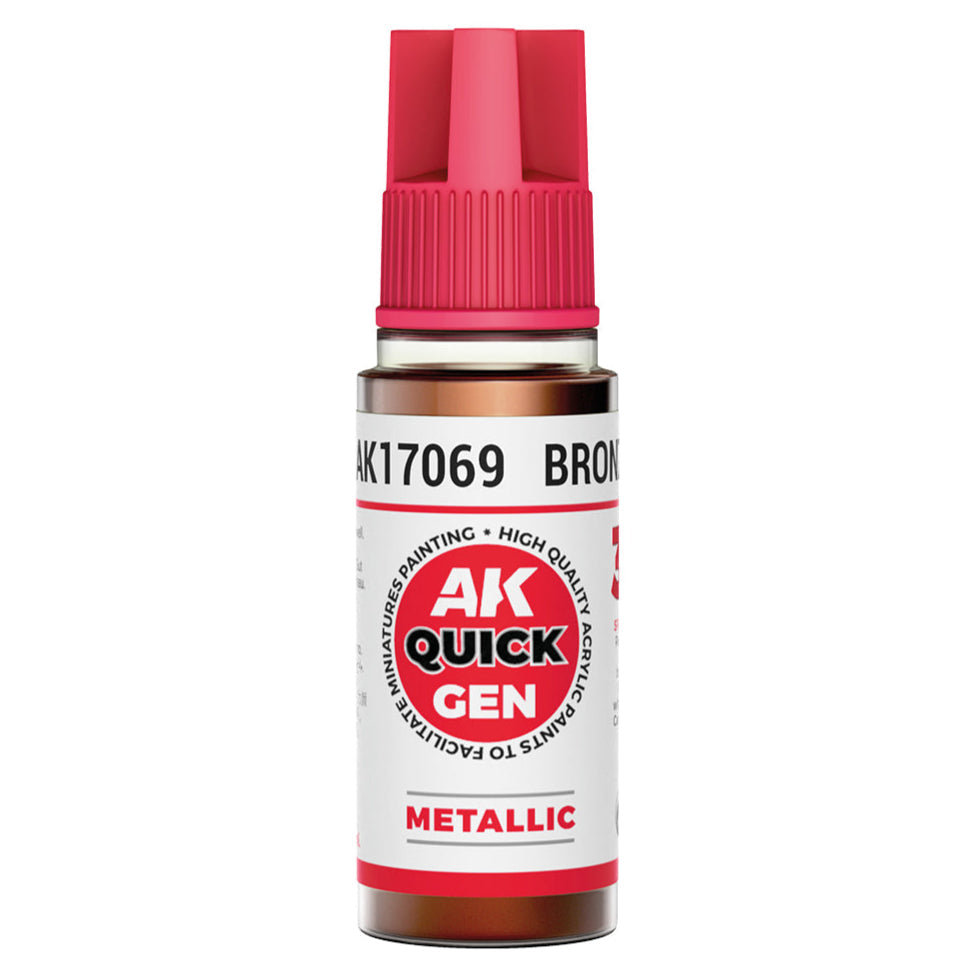 AK Interactive Quick Gen - Bronze 18ml AK17069