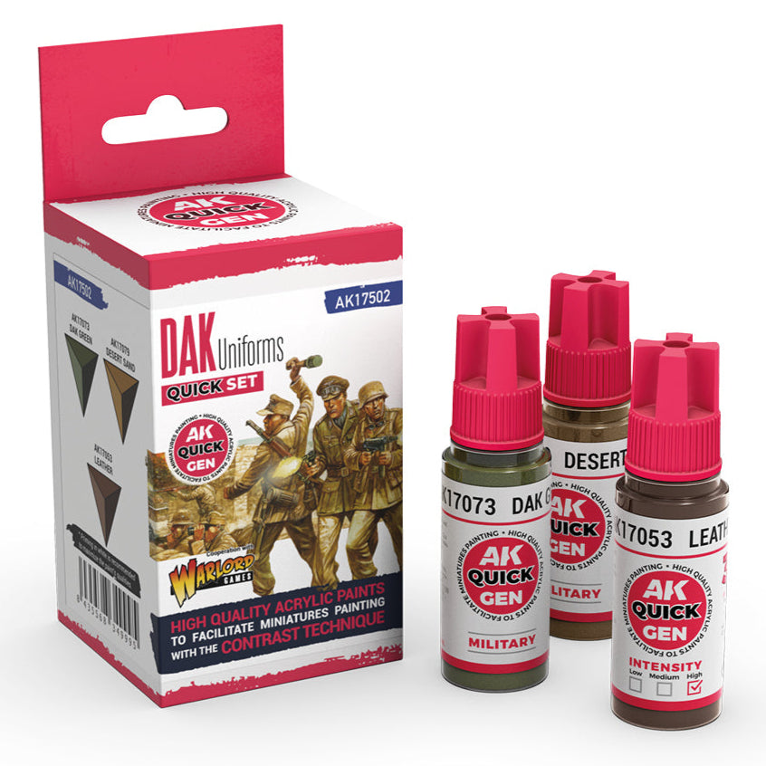 AK Interactive Quick Gen Set - DAK Uniforms AK17502