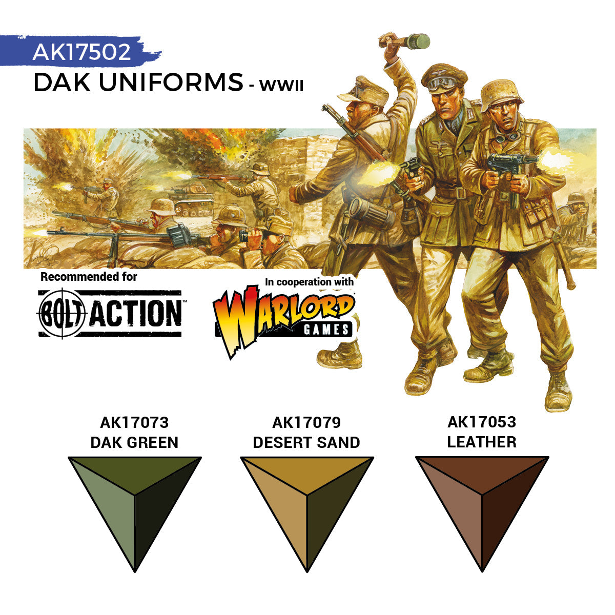 AK Interactive Quick Gen Set - DAK Uniforms AK17502