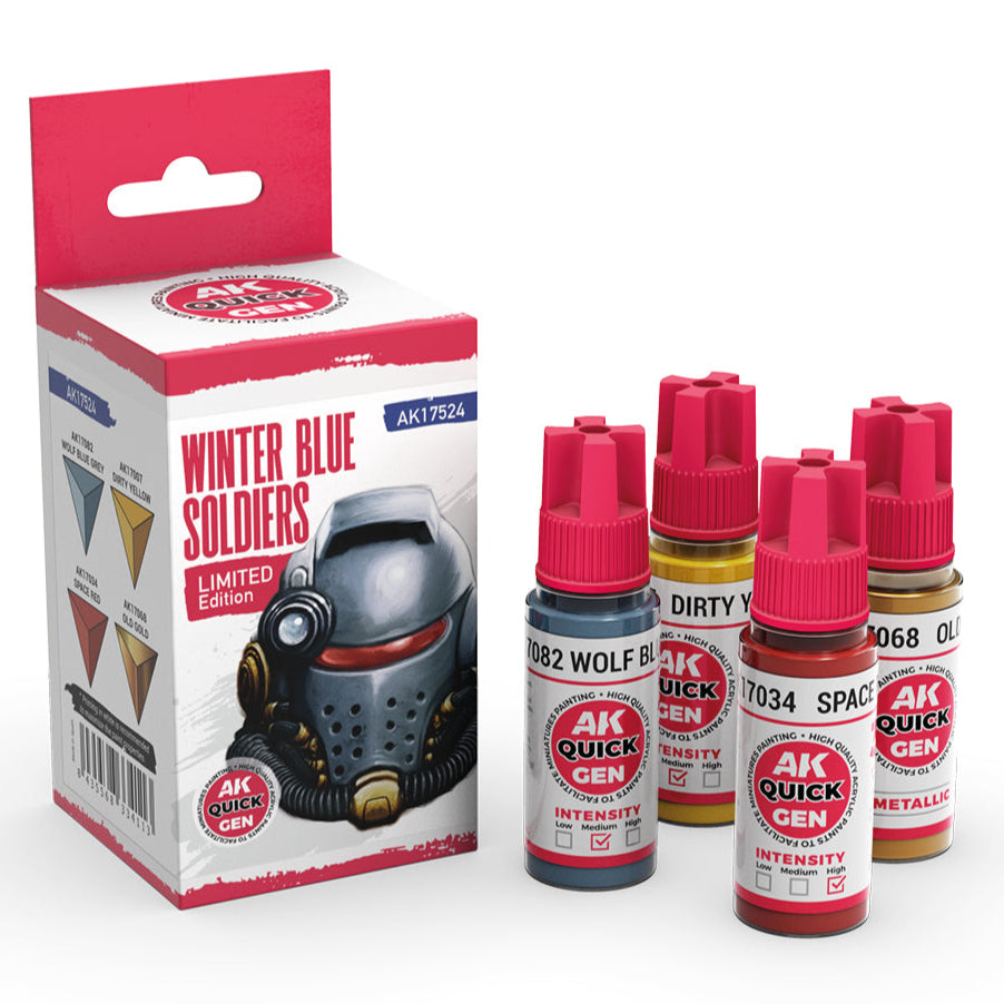 AK Interactive Quick Gen Set - Winter Blue Soldiers AK17524