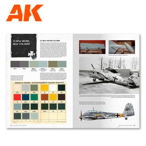 AK Interactive Real colors of WWII Aircraft (English)