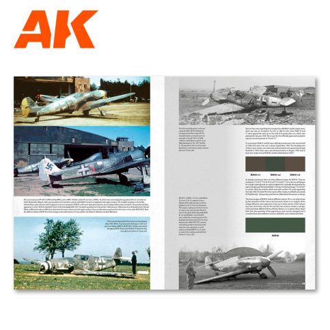 AK Interactive Real colors of WWII Aircraft (English)