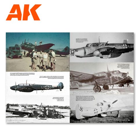 AK Interactive Real colors of WWII Aircraft (English)