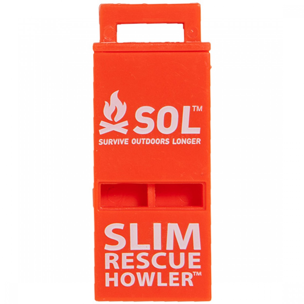 Adventure Medical Kits SOL Slim Rescue Howler Whistle (2 x Pack)