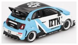 Abarth 595 LB-Works X Abas Works IZTK (LHD) 1:64 Scale MINI GT Diecast Model