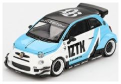 Abarth 595 LB-Works X Abas Works IZTK (LHD) 1:64 Scale MINI GT Diecast Model