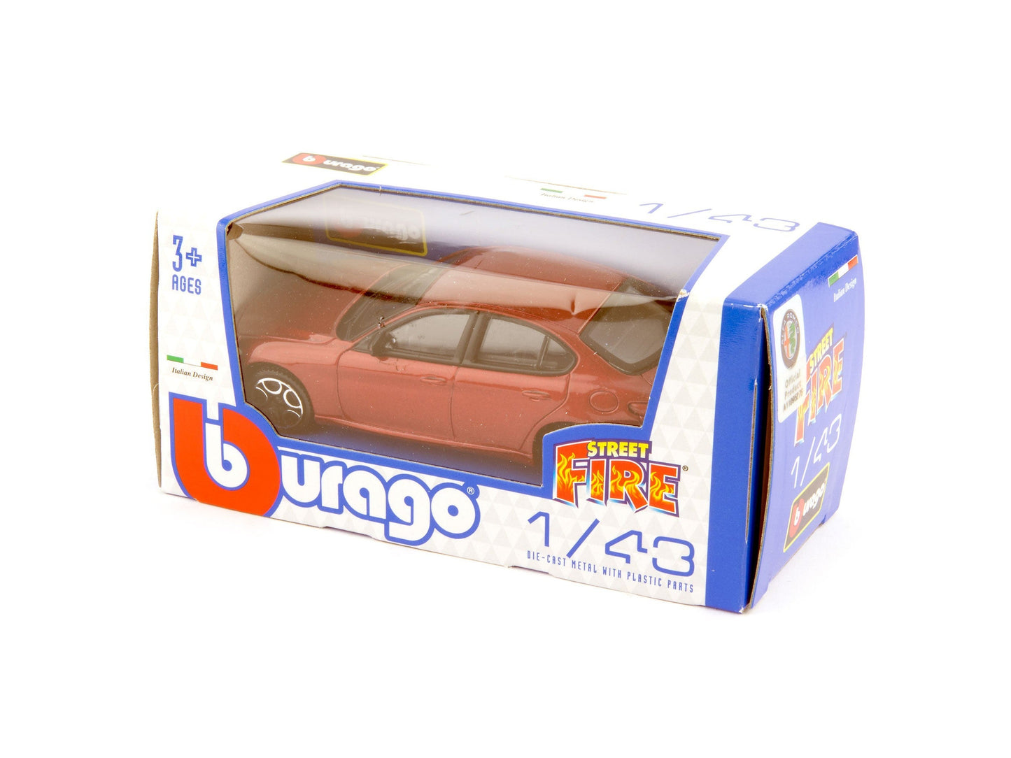 Alfa Romeo Giulia 2016 red - 1:43 Scale Toy Car