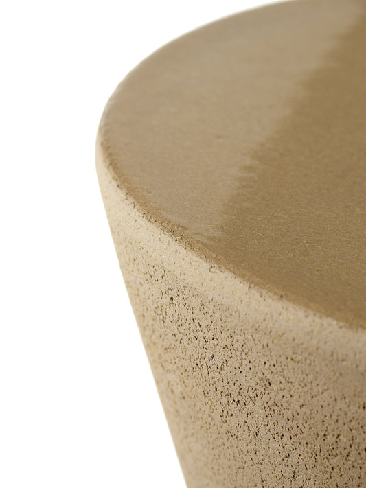 Marie Beige Side Table Pawn