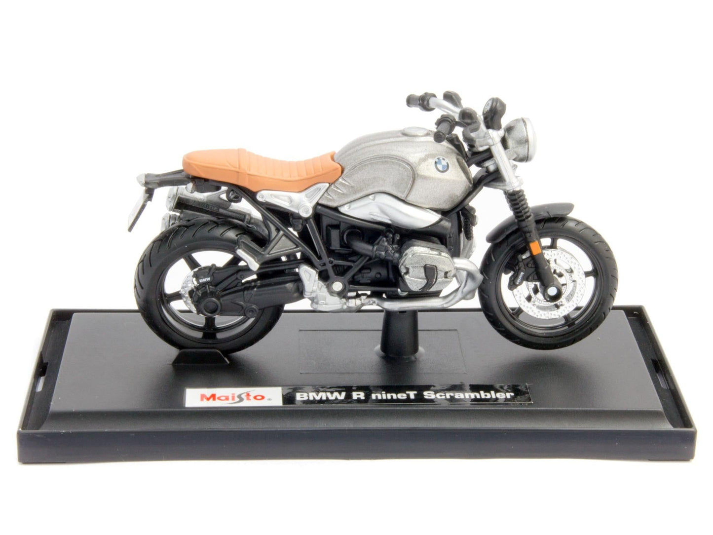 BMW R nineT Scrambler Grey 1:18 Scale Maisto Diecast Model