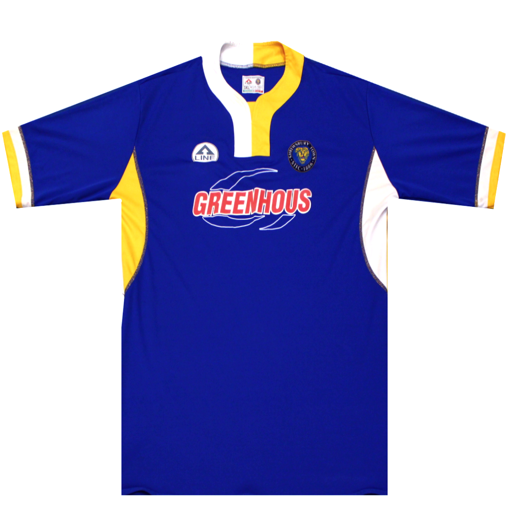 Shrewsbury Town 2007-2008 Home Shirt (Excellent) 3XL