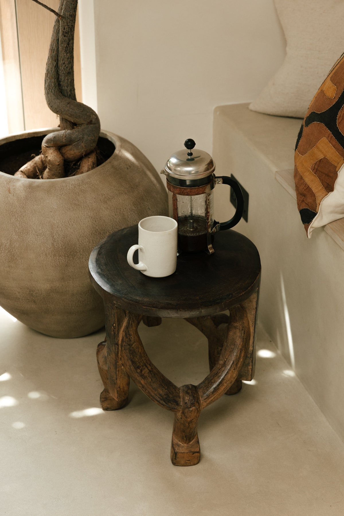 Makonde Stool, Tanzania - 61.2