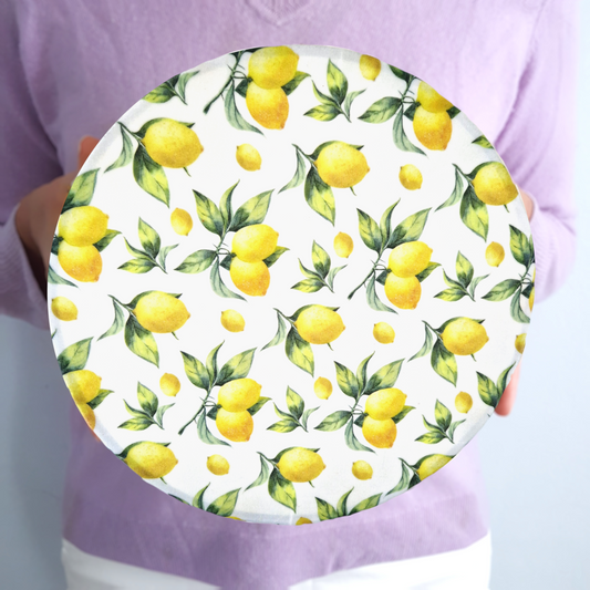 *Set of 2 Large Handmade Beeswax Wraps | Italian Kitchen